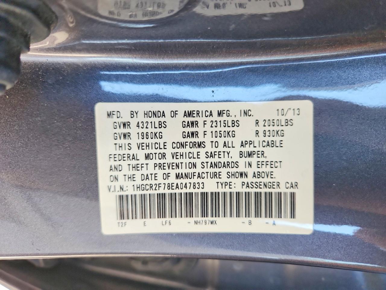 Honda Accord Ex