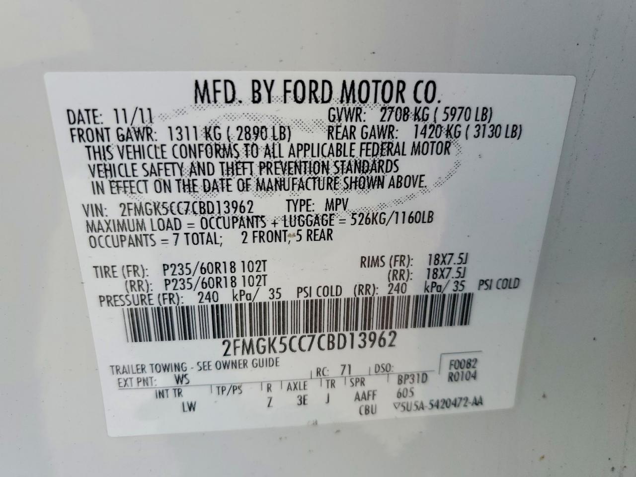 Ford Flex Sel