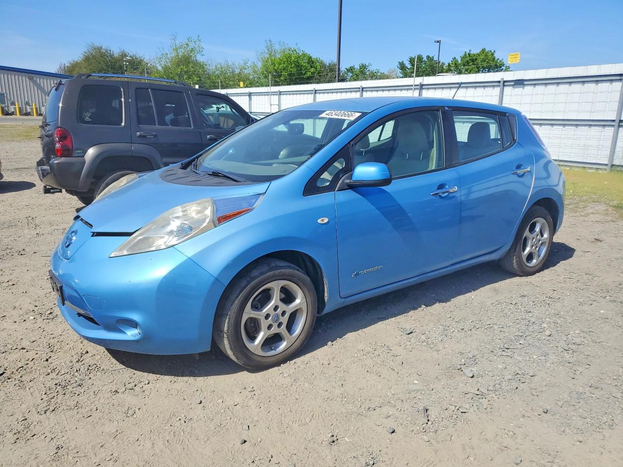 Salvage Nissan Leaf Sl 4d Image