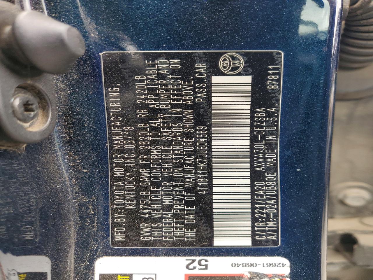 Toyota Camry Se