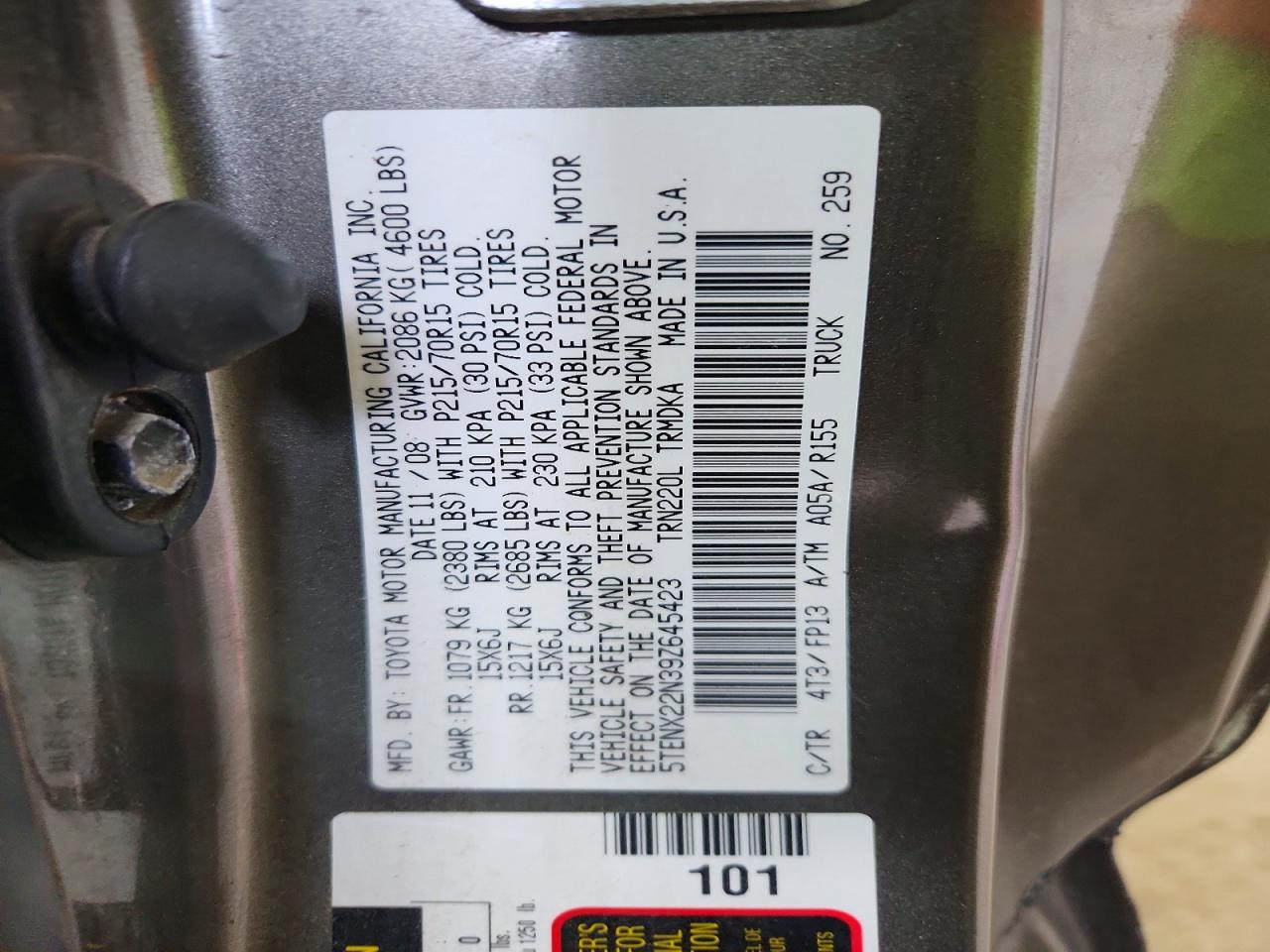 Toyota Tacoma Base