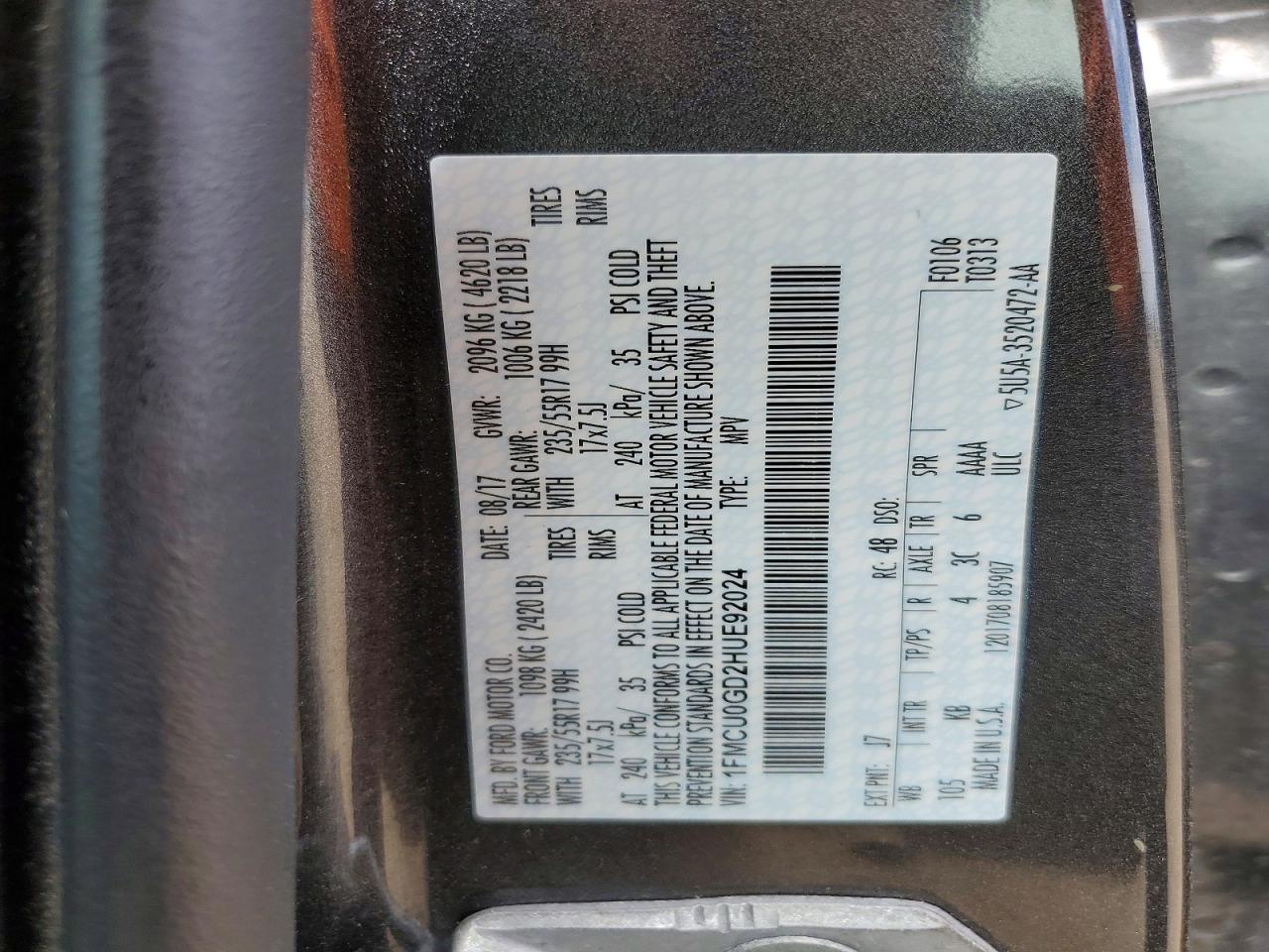 Ford Escape Se