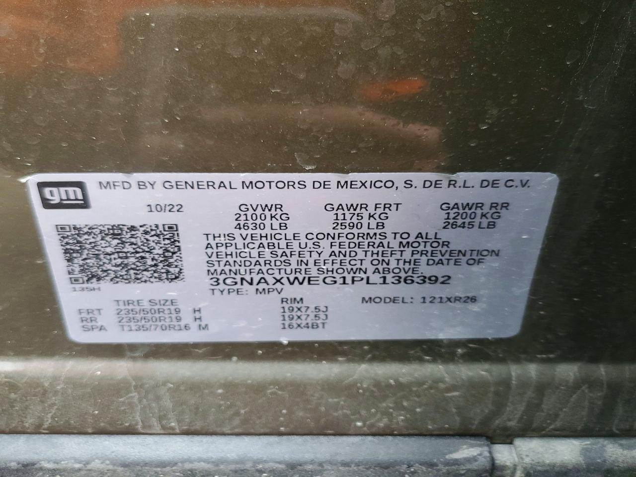 Chevrolet Equinox Rs