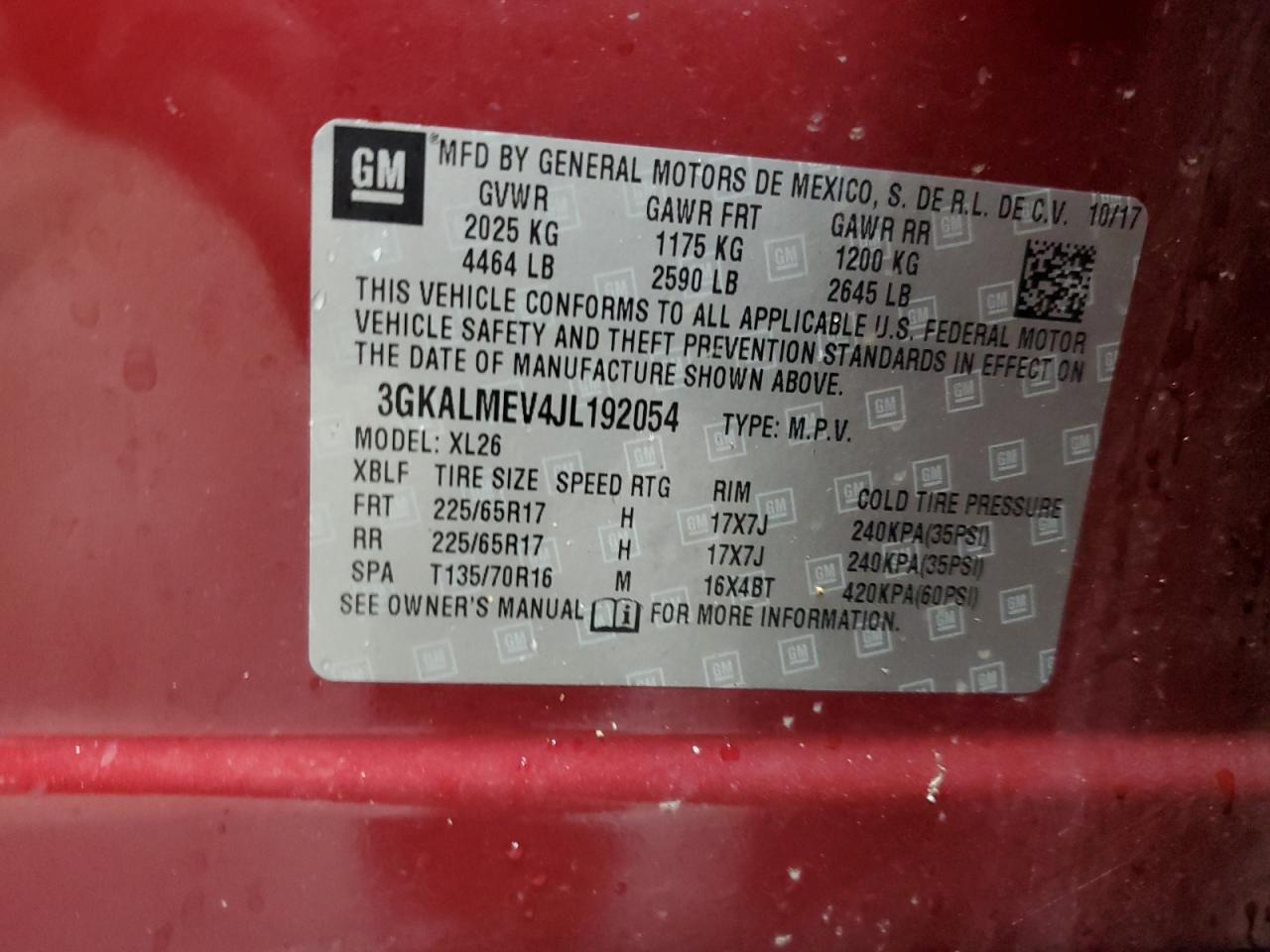 GMC Terrain Sle