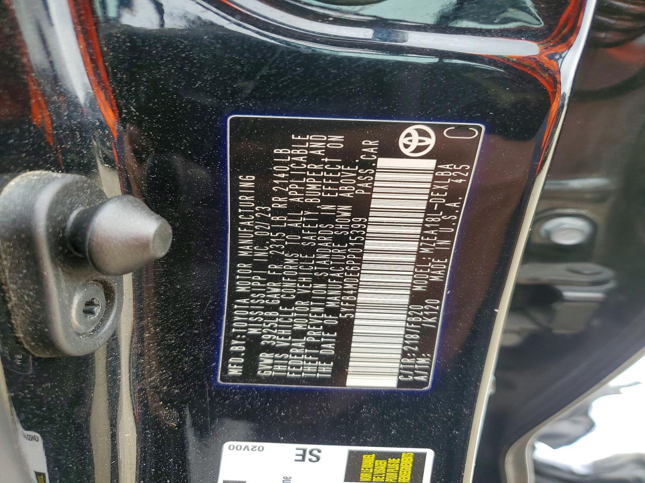Toyota Corolla Le