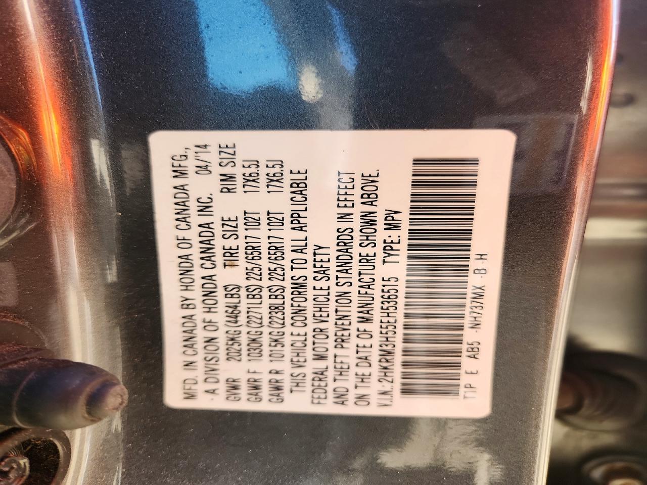 Honda Crv Ex