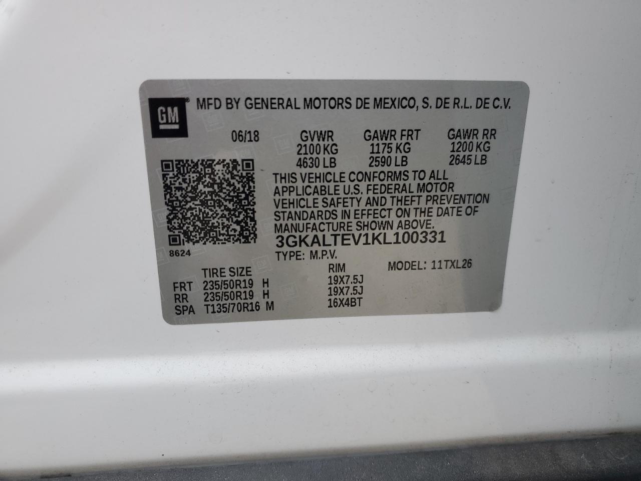 GMC Terrain Sle