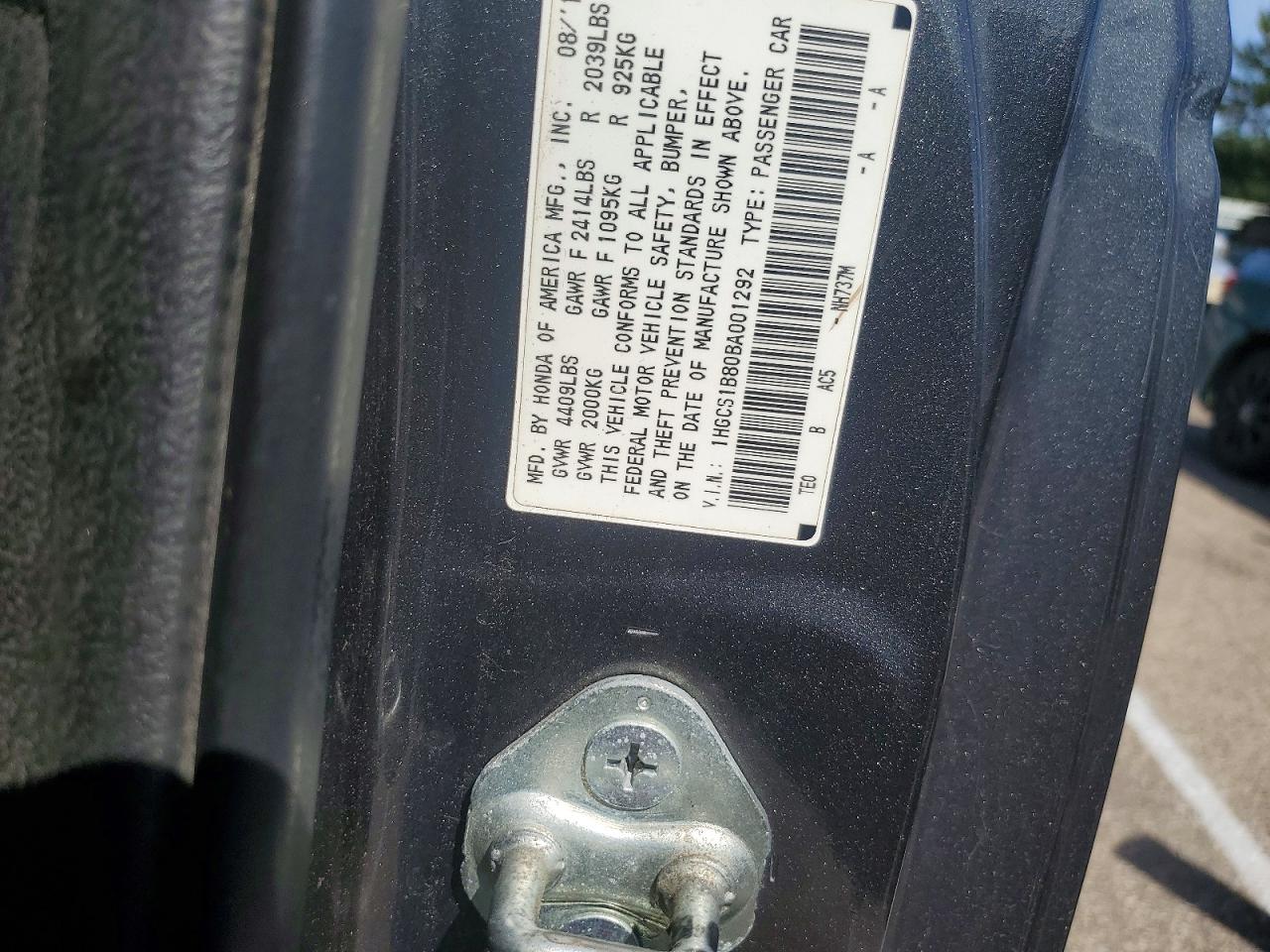 Honda Accord Exl