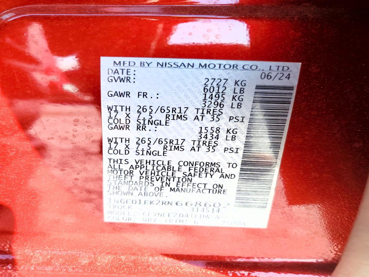 Nissan Frontier Sl