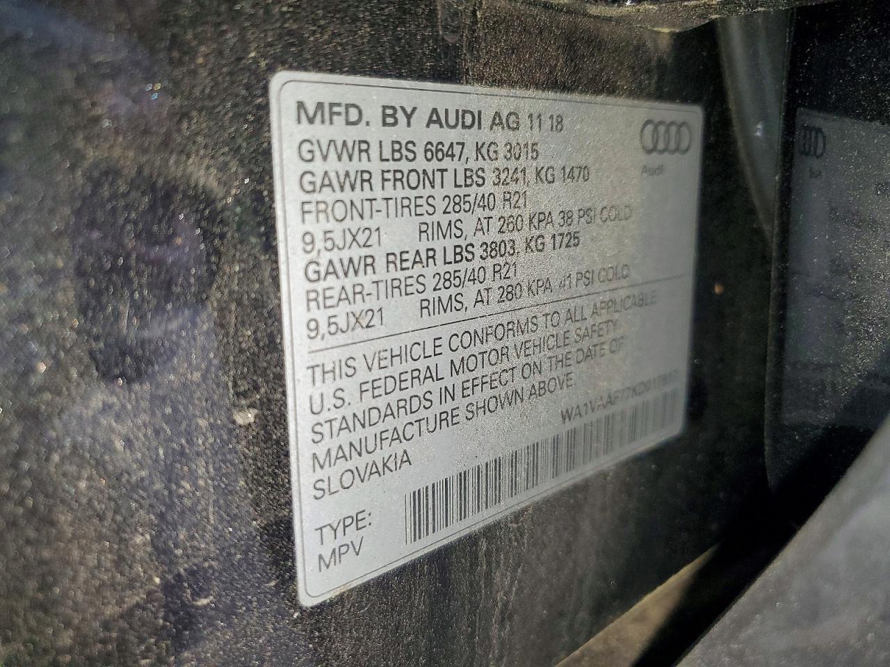 Audi Q7 Prestige