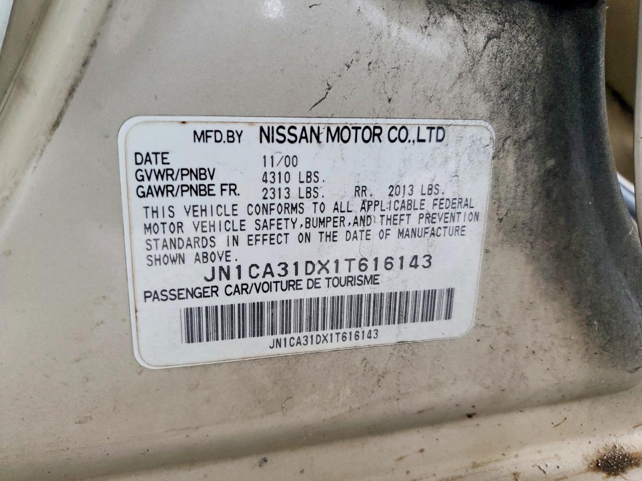 Nissan Maxima Gxe