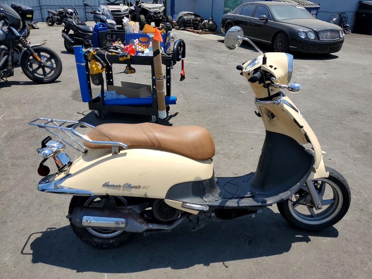 Salvage SYM Scooter Image
