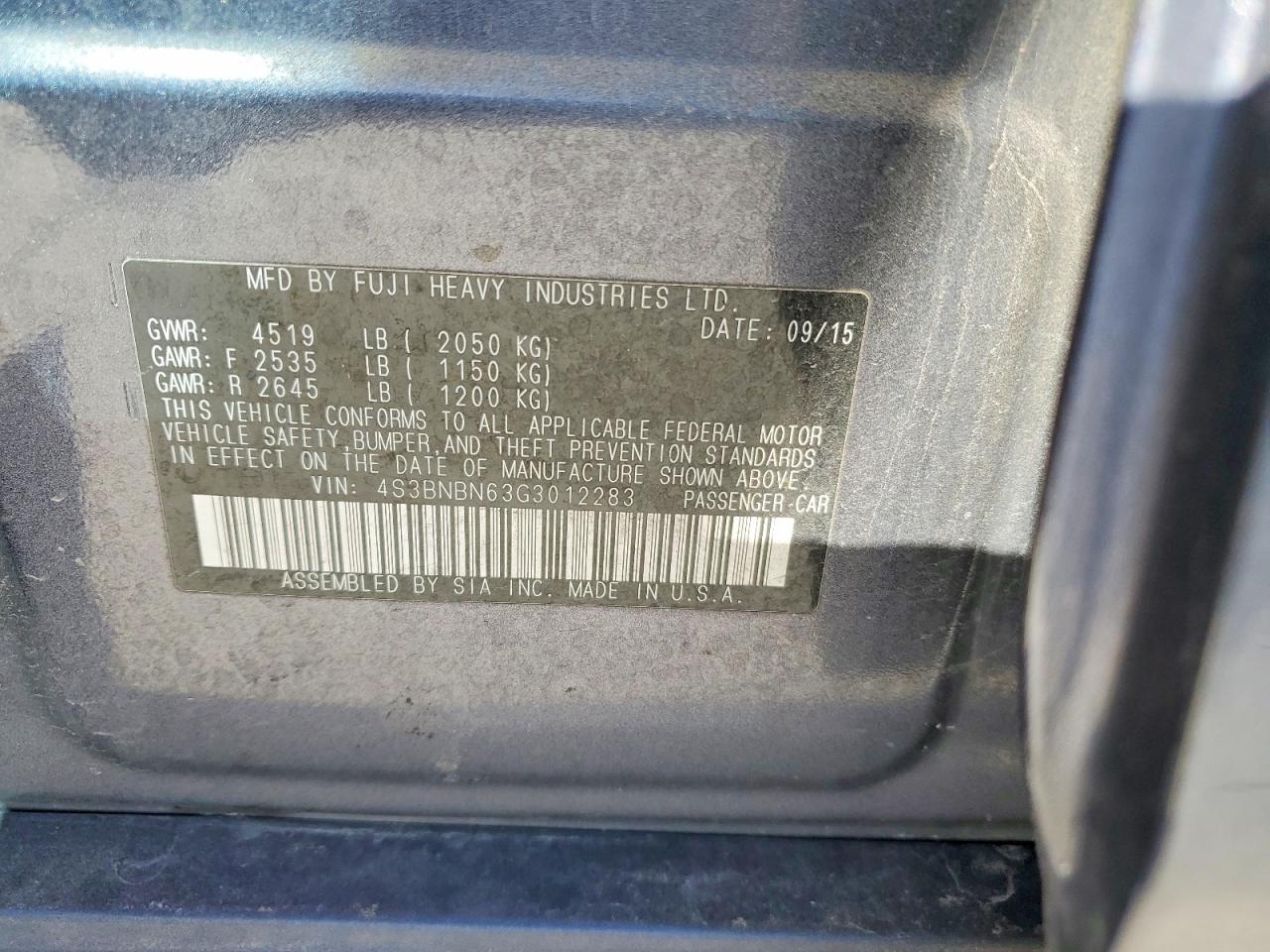 Subaru Legacy 2.5i Limited