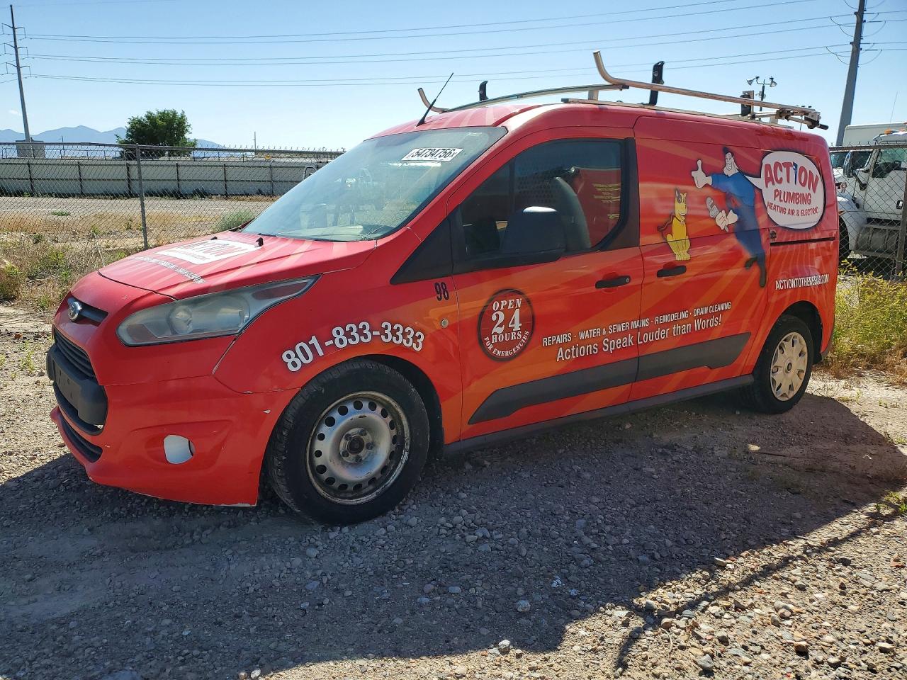Salvage Ford Transit Image