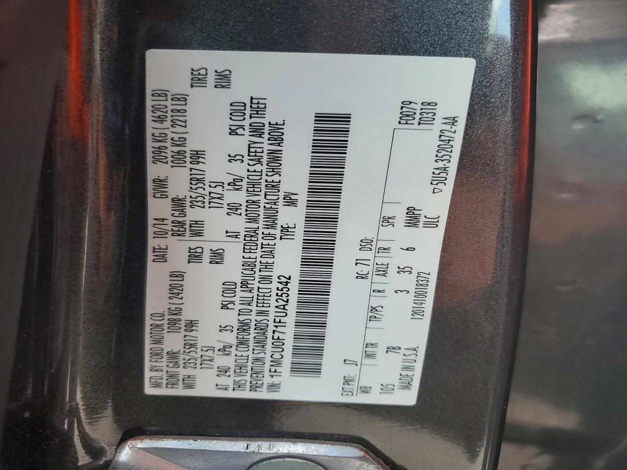 Ford Escape S