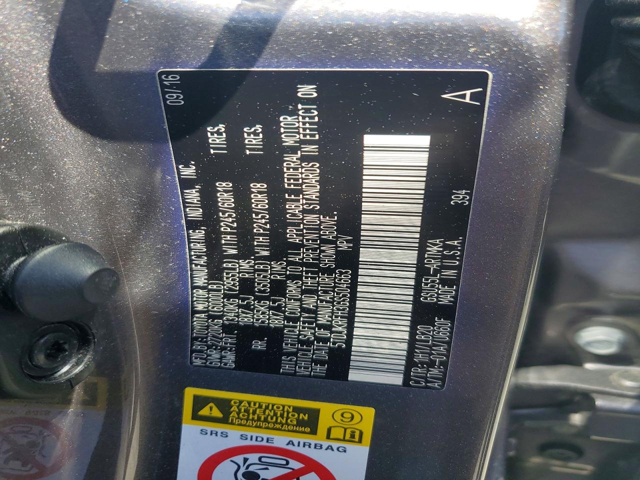 Toyota Highlander Xle