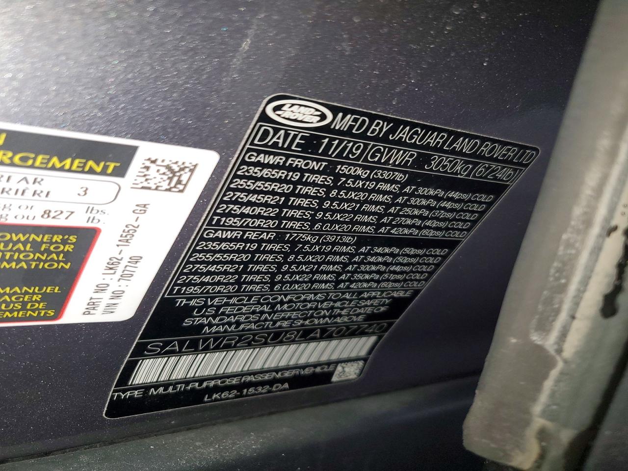 Land Rover Range Rover Hse
