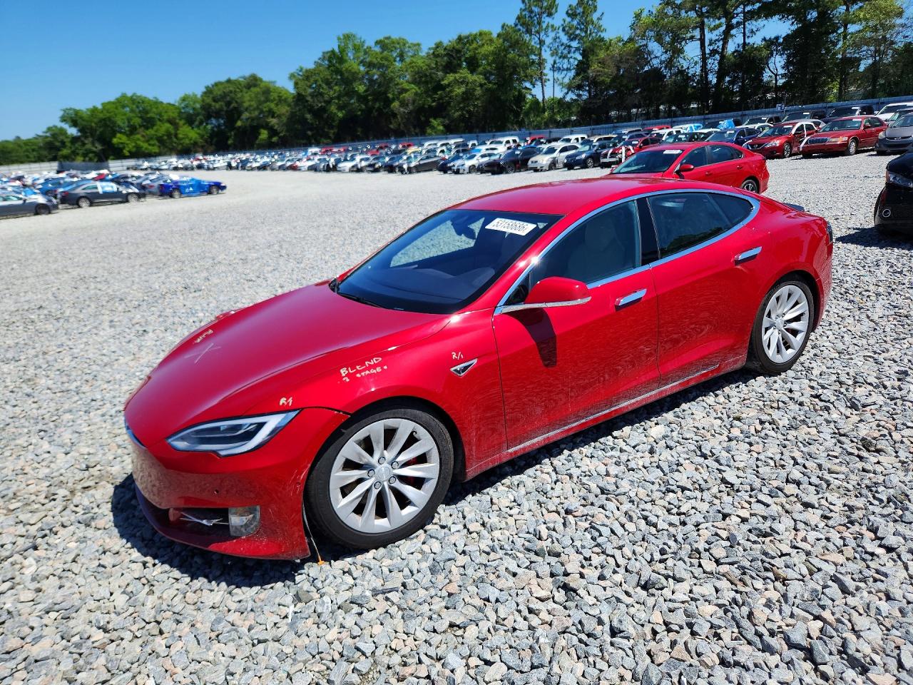 Salvage Tesla Model S Image