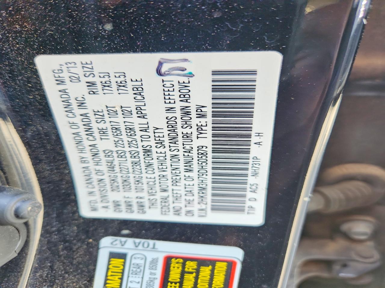 Honda Crv Exl