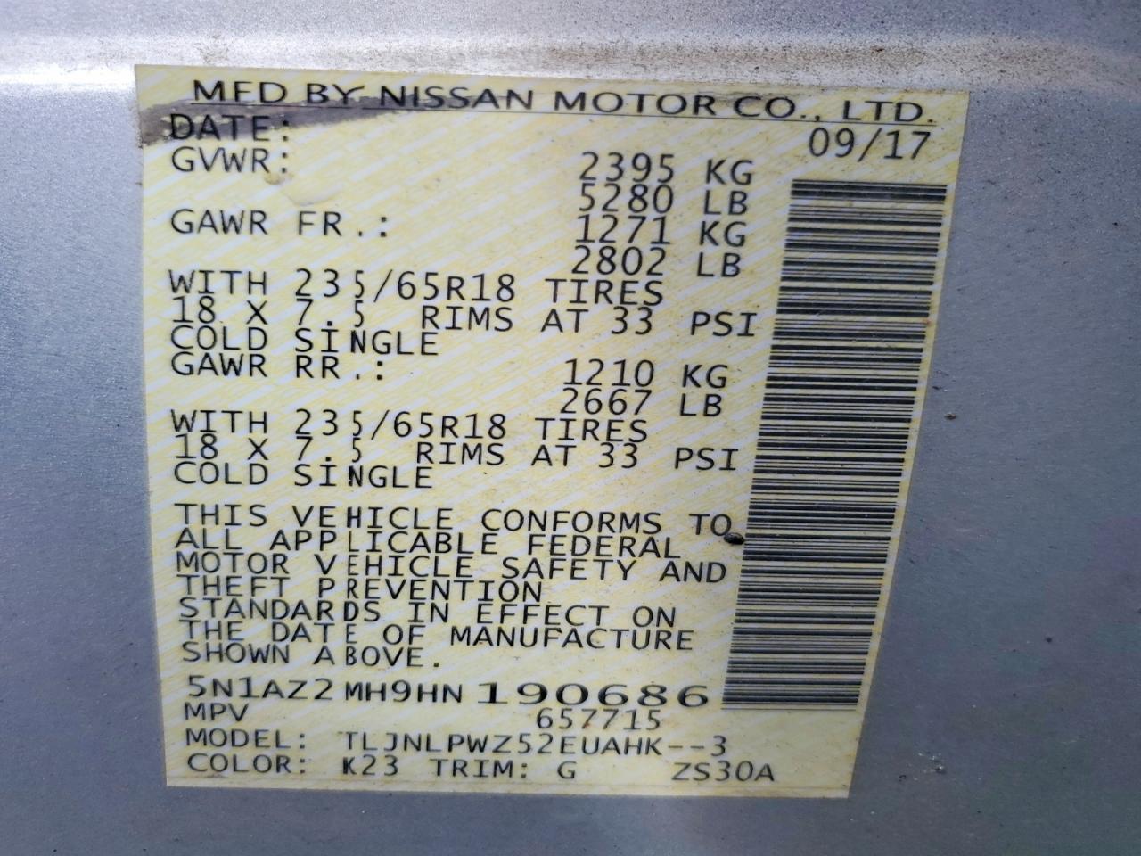 Nissan Murano S