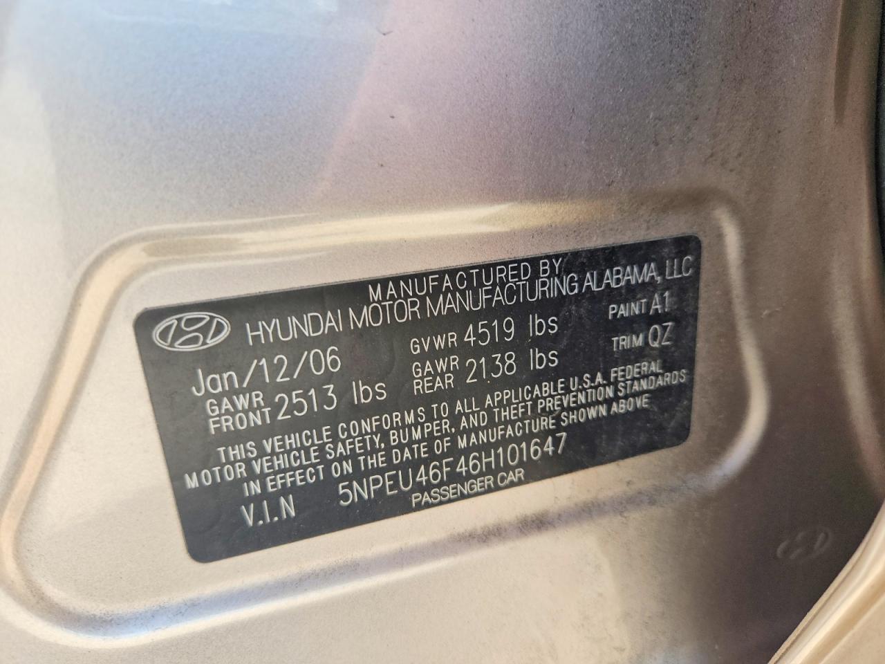 Hyundai SONATA Gls V6