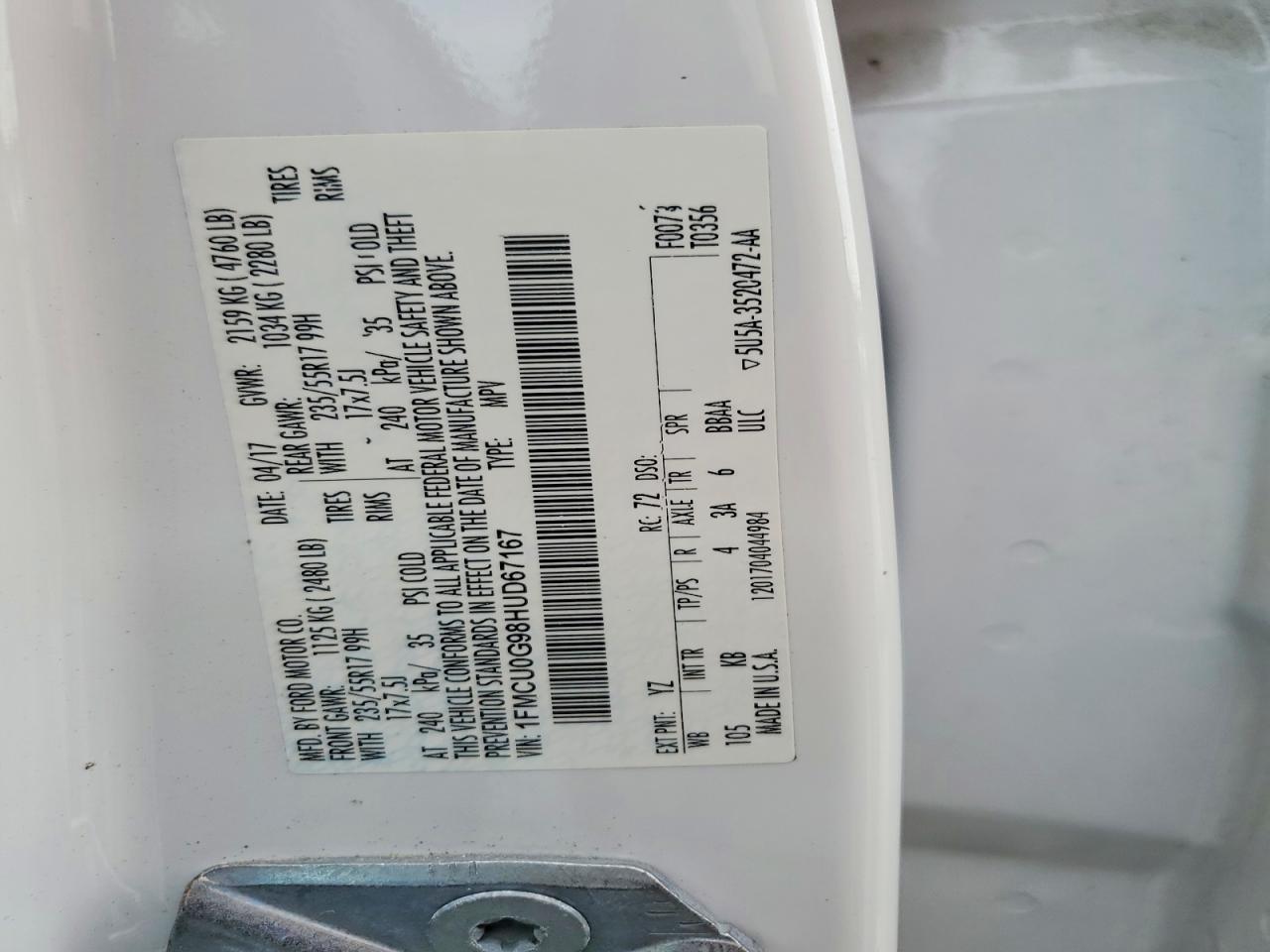Ford Escape Se