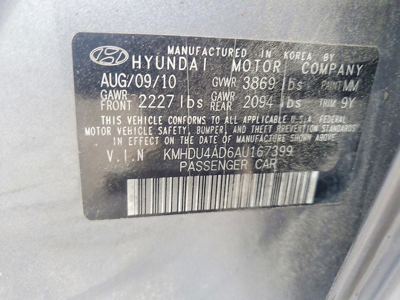 Hyundai ELANTRA Gls