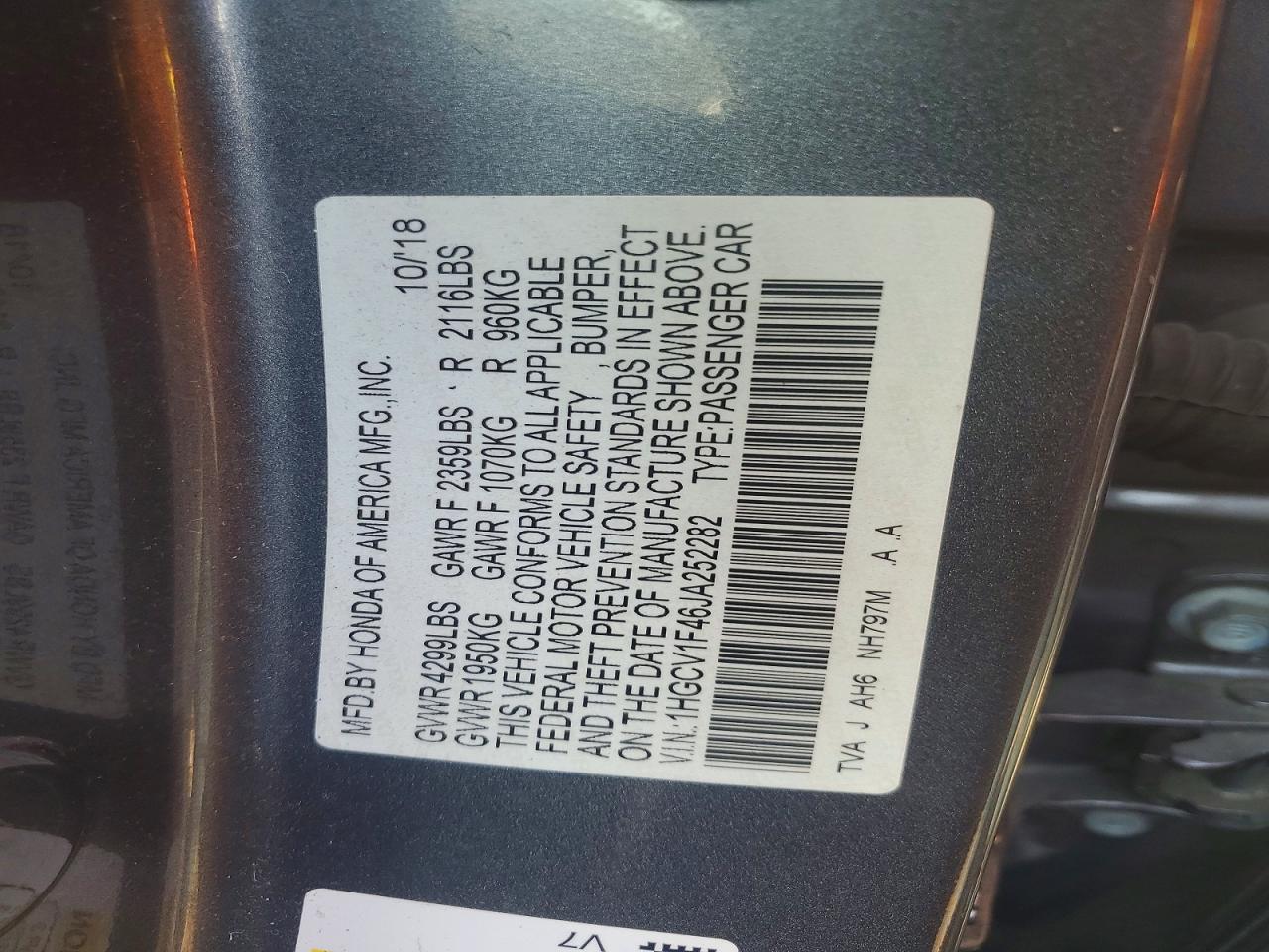 Honda Accord Ex