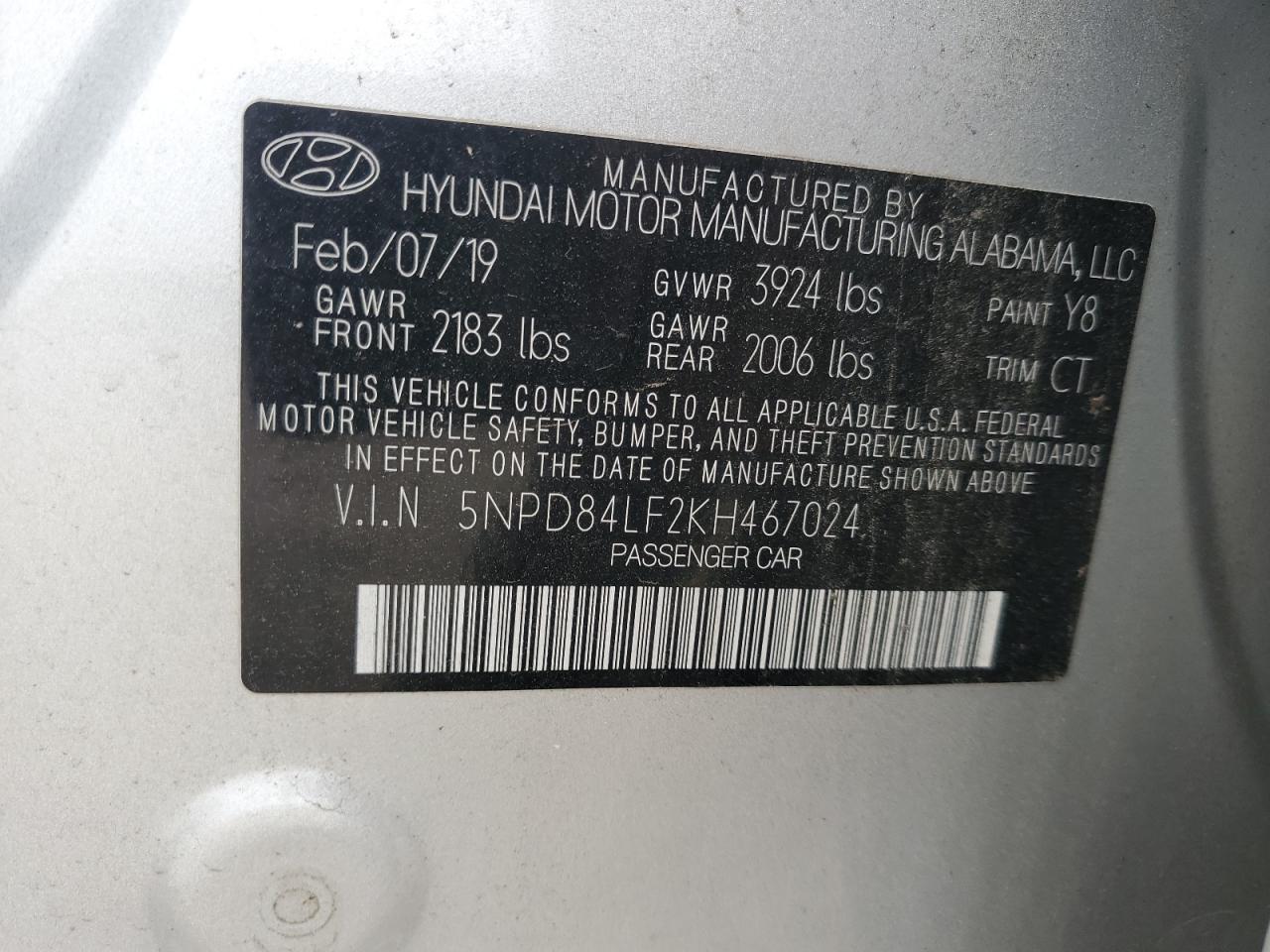 Hyundai ELANTRA Sel