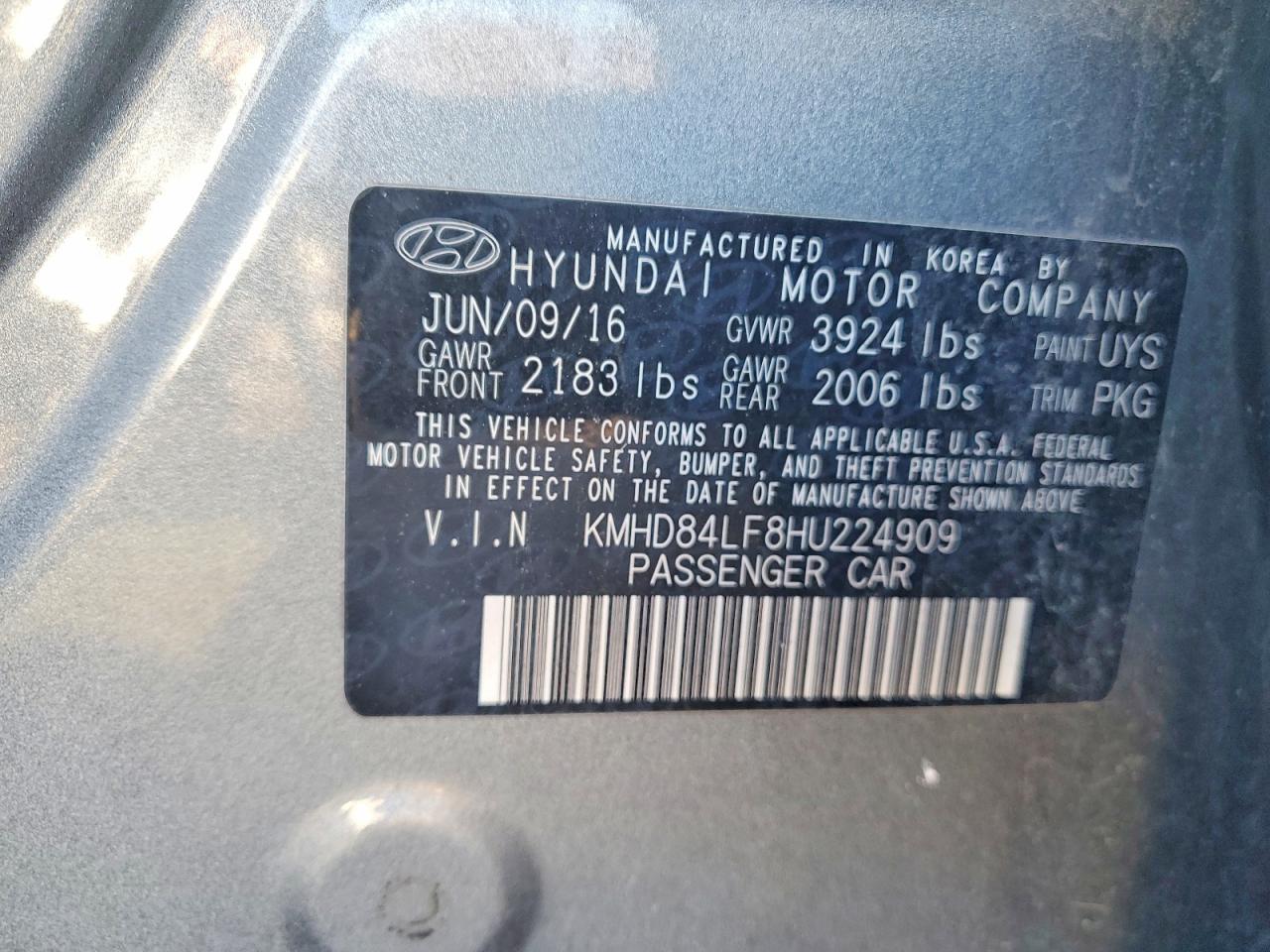 Hyundai ELANTRA Se