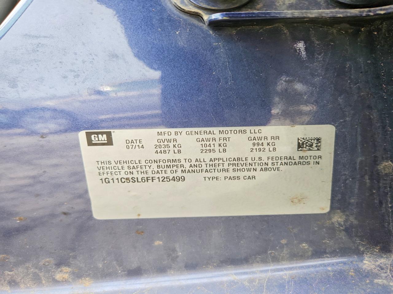 Chevrolet Malibu 1lt