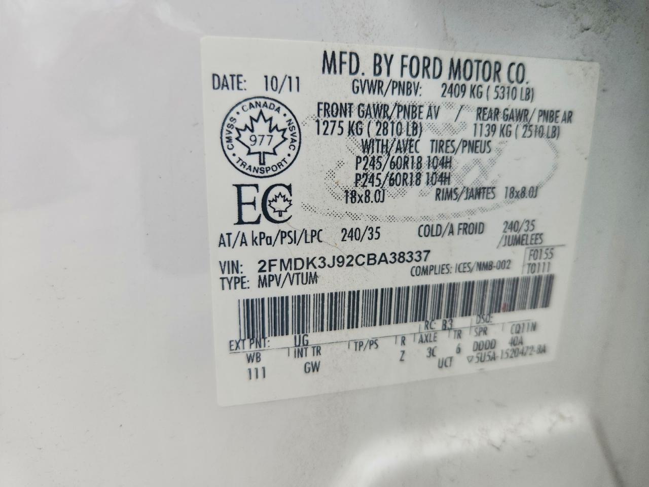 Ford Edge Sel