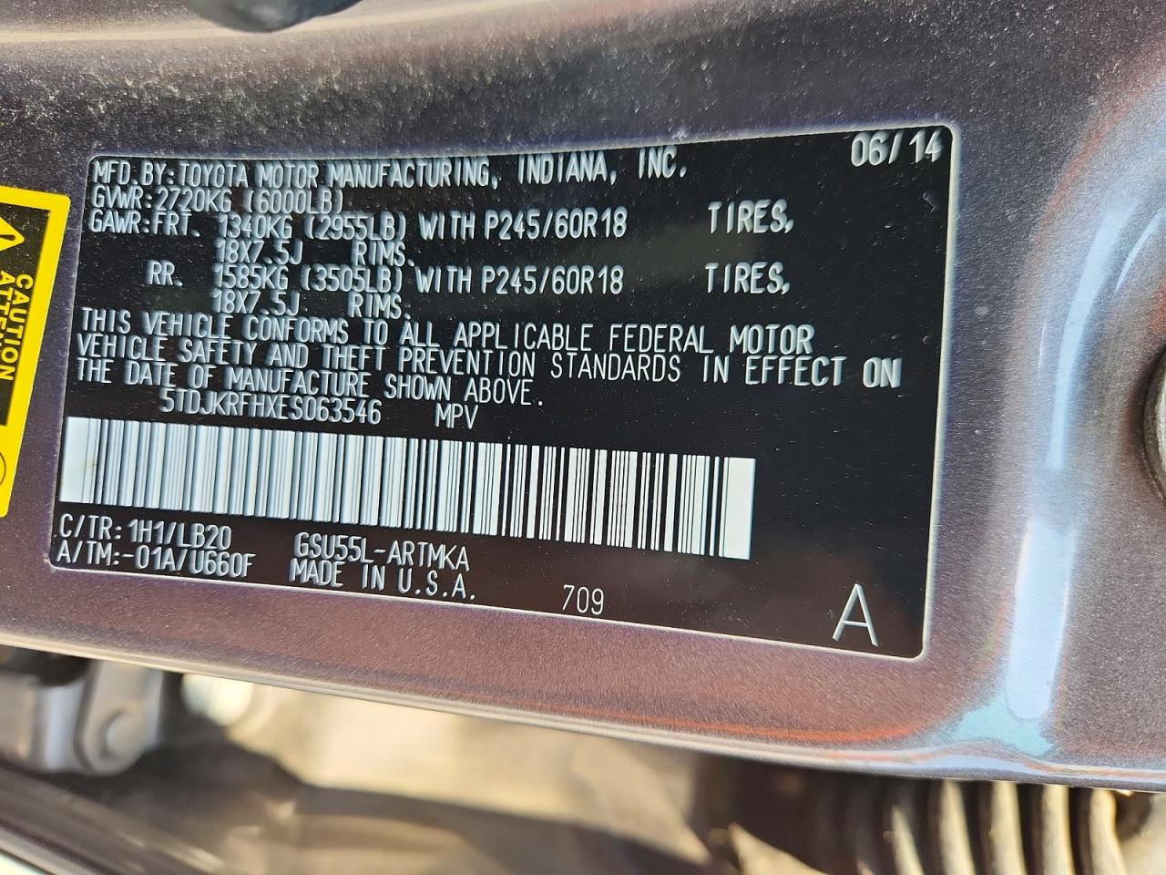 Toyota Highlander Xle