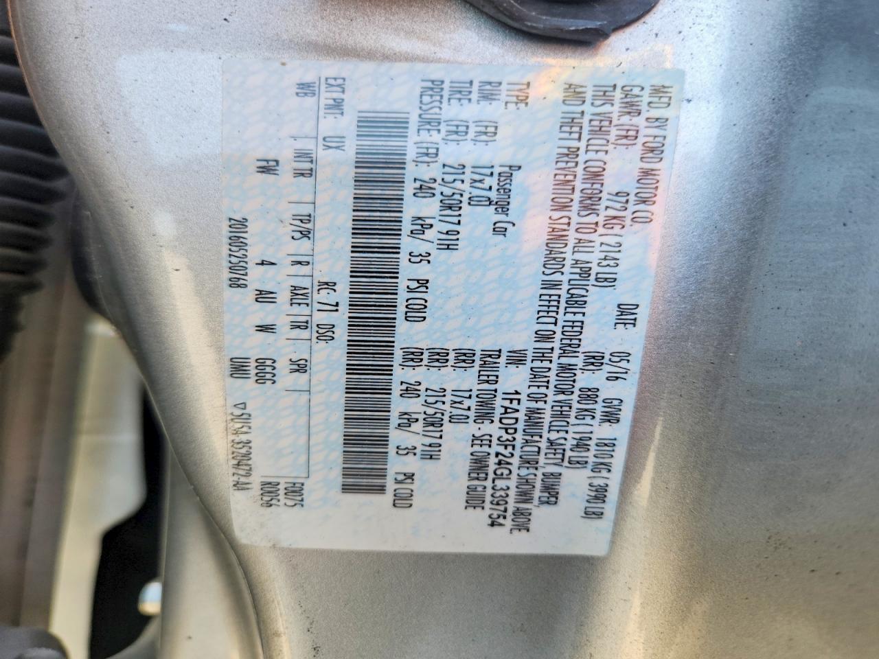 Ford Focus Se