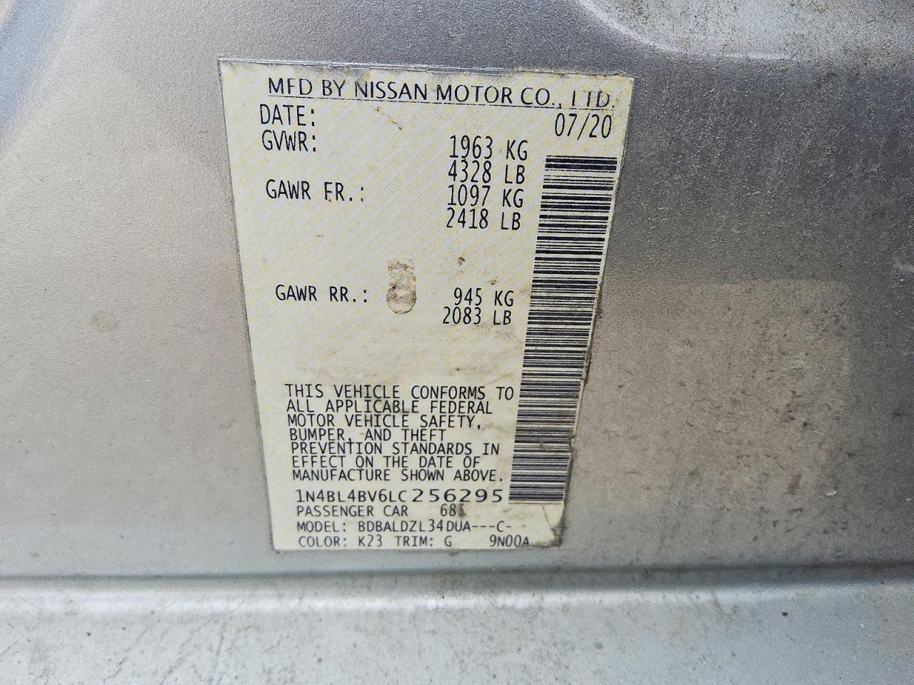 Nissan Altima S