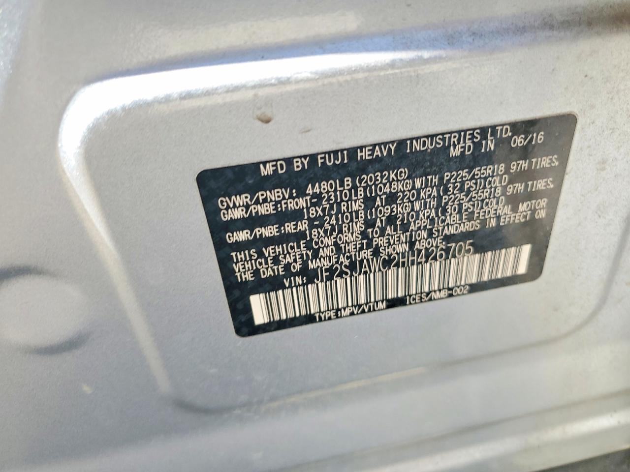 Subaru Forester 2.5i Touring