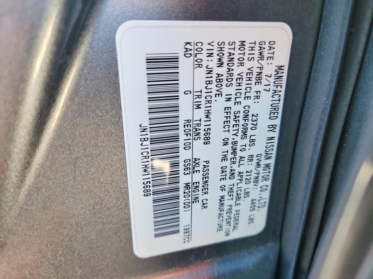 Nissan Rogue Sv