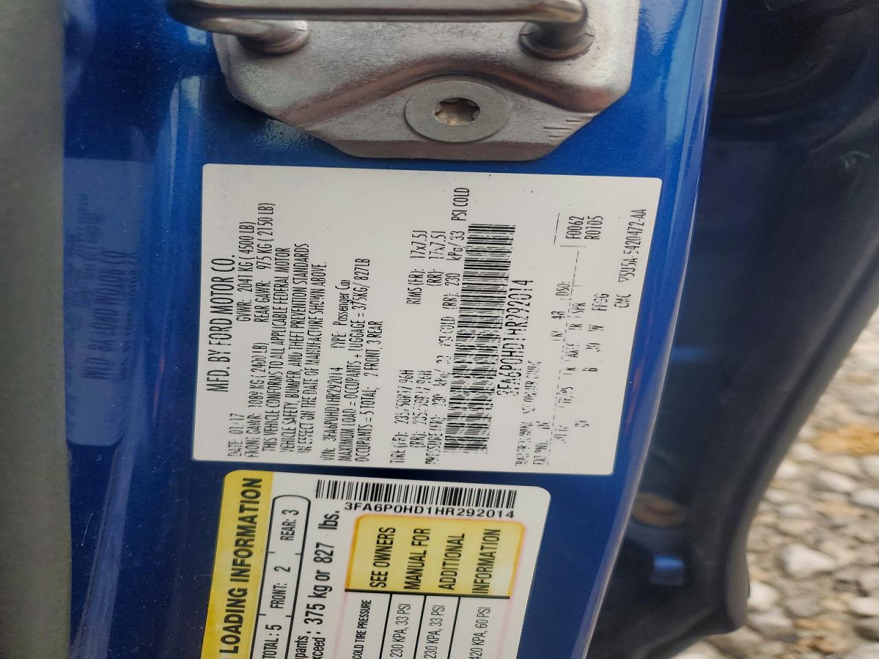 Ford Fusion Se
