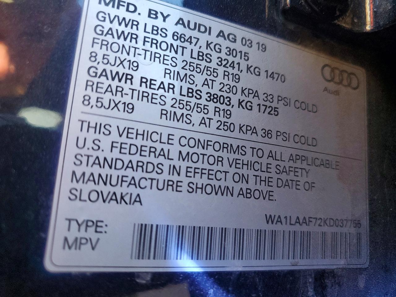 Audi Q7 Premium Plus