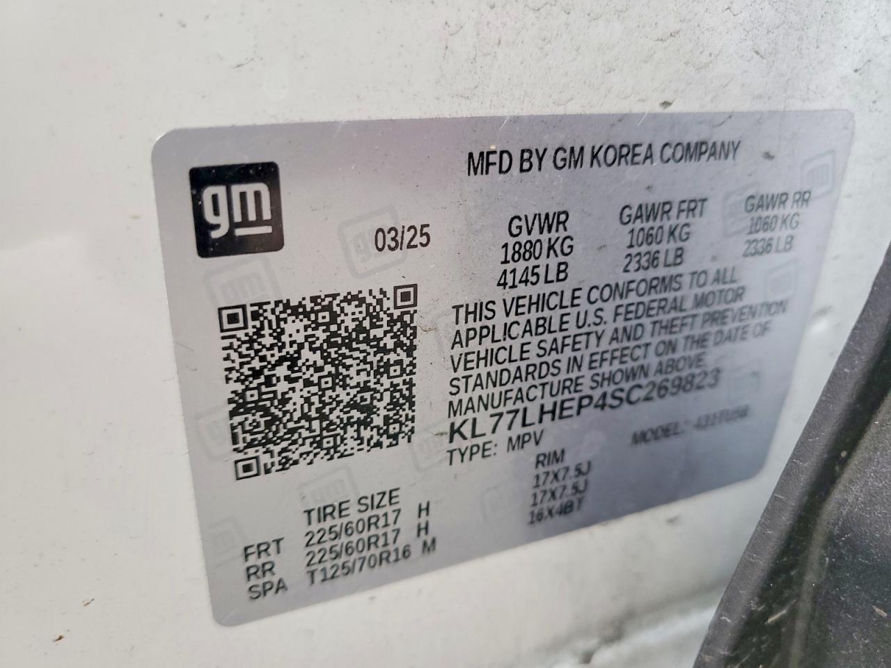 Chevrolet Trax 1lt