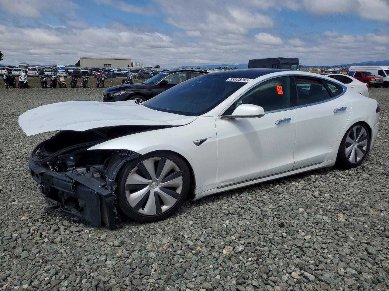 Salvage Tesla Model S Image