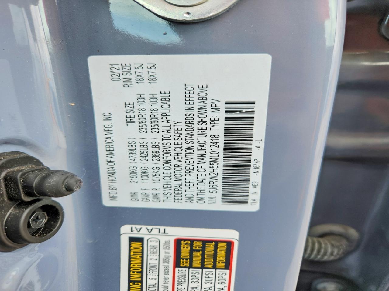 Honda Crv Ex