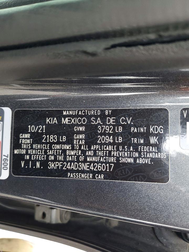 Kia Forte Fe