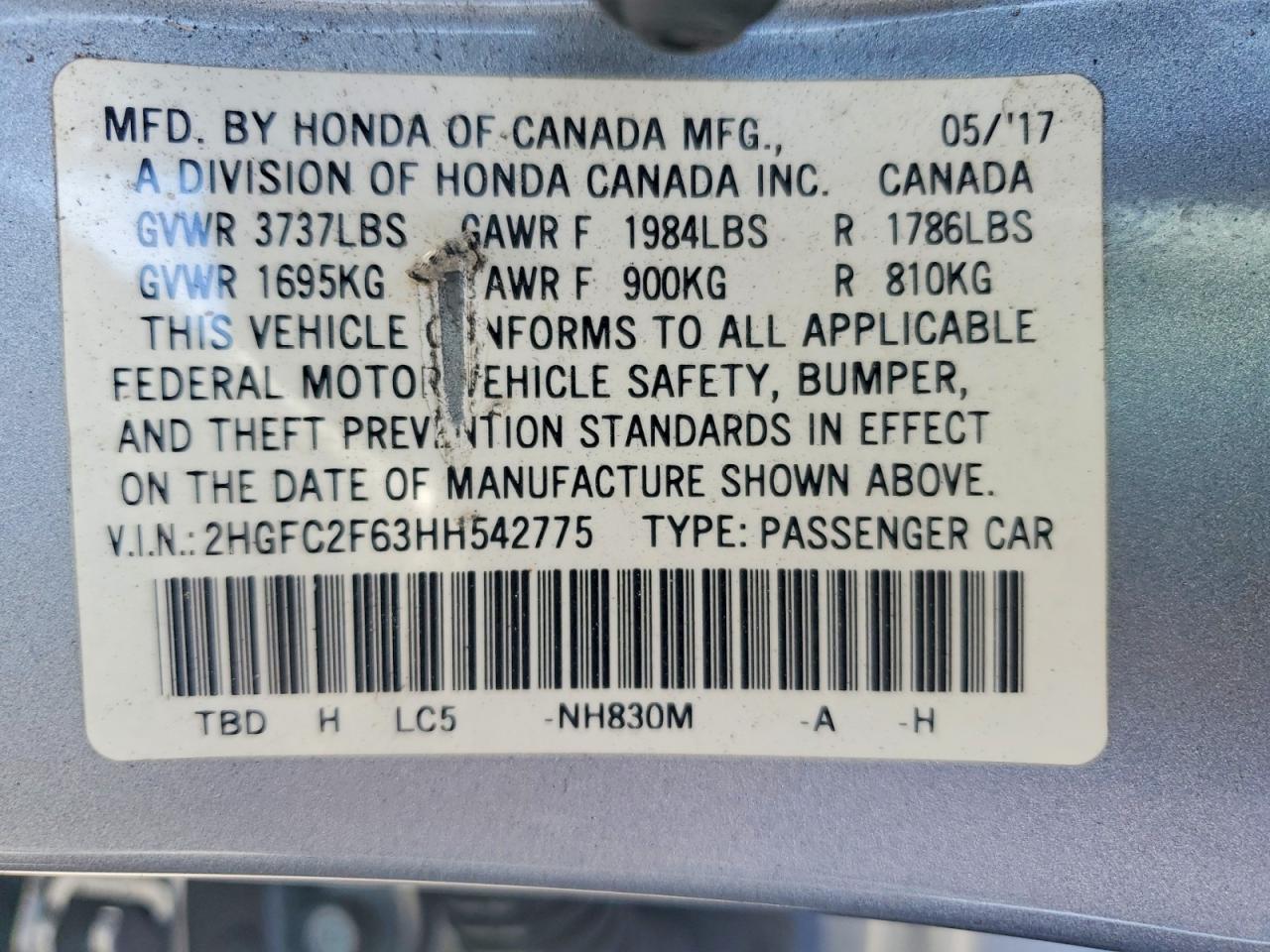Honda Civic Lx