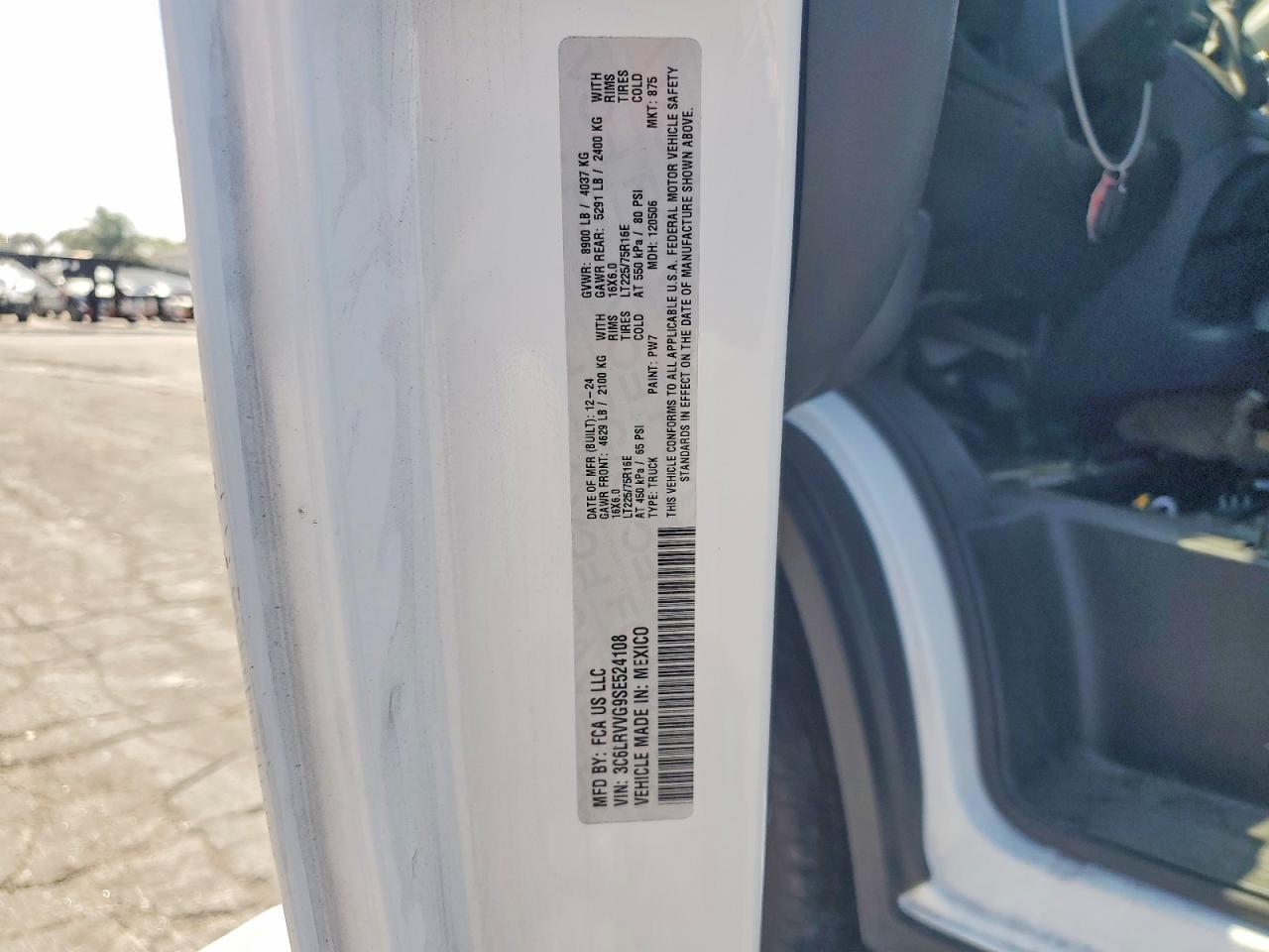 Ram Promaster 2500 Standard