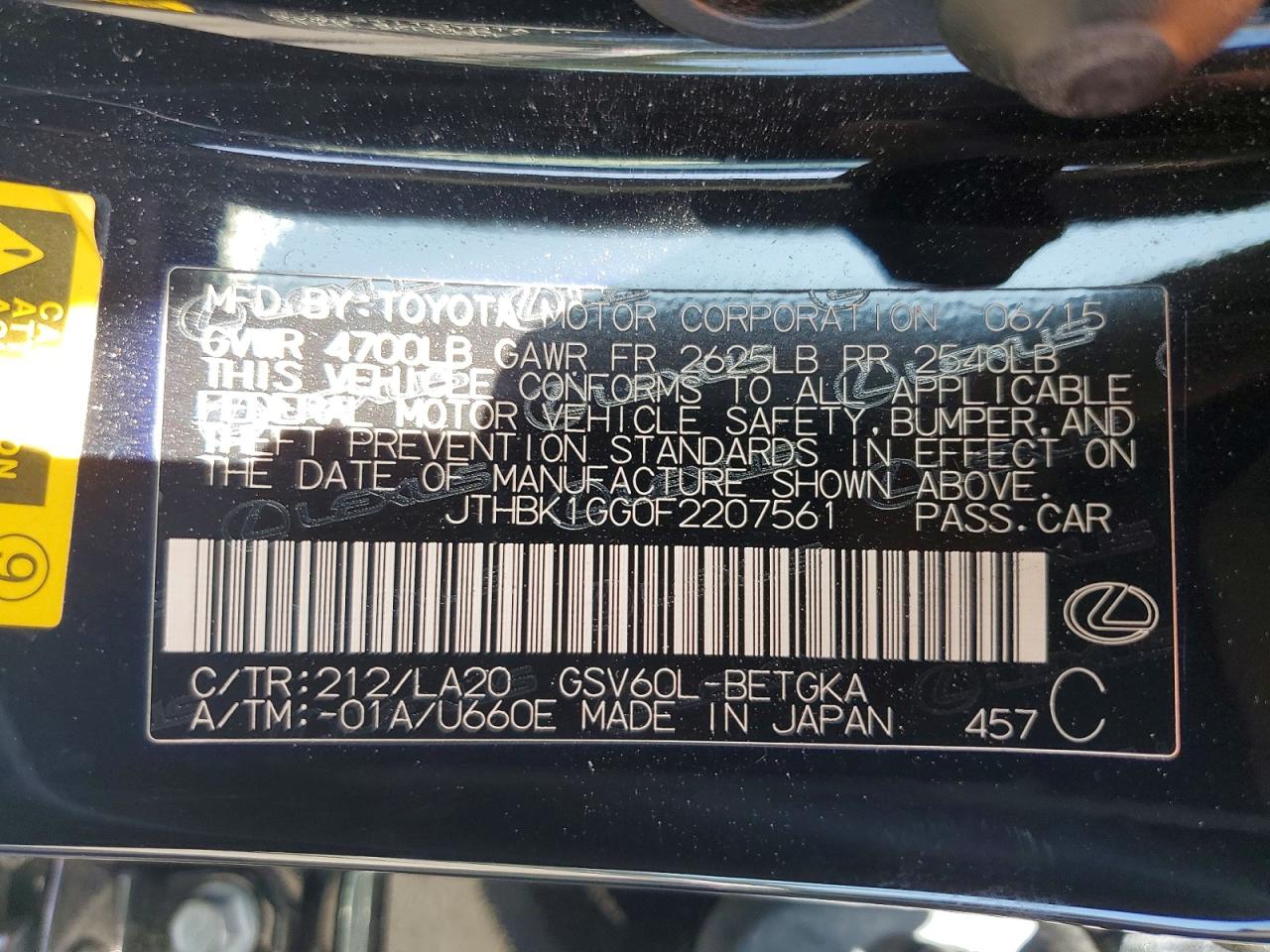 Lexus Es 350