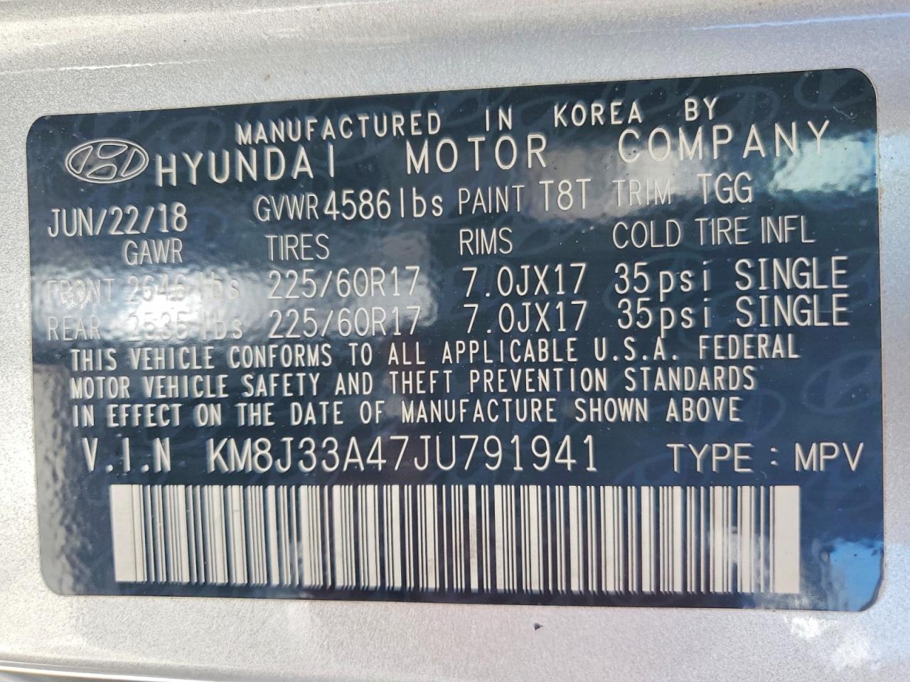Hyundai TUCSON Sel
