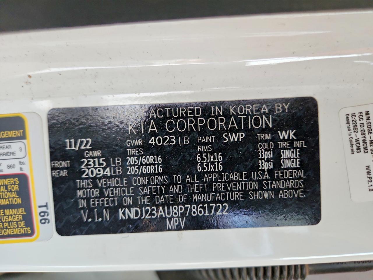 Kia Soul Lx