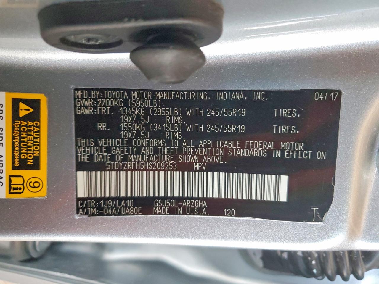 Toyota Highlander Limited
