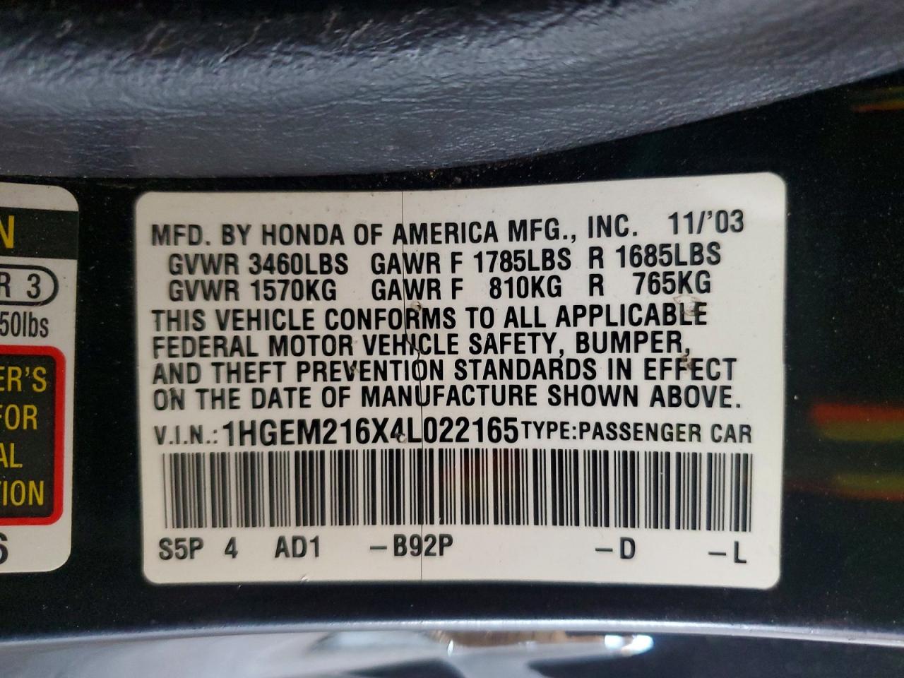 Honda Civic Lx